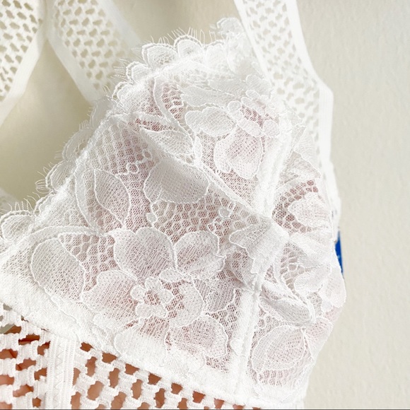 Free People Sitting Pretty Brami Ivory M NWT - Picture 6 of 12